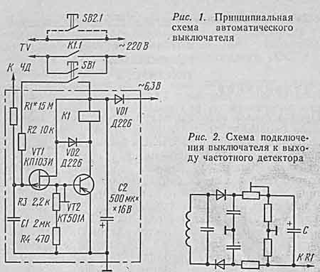 схема автоматического выключателя
